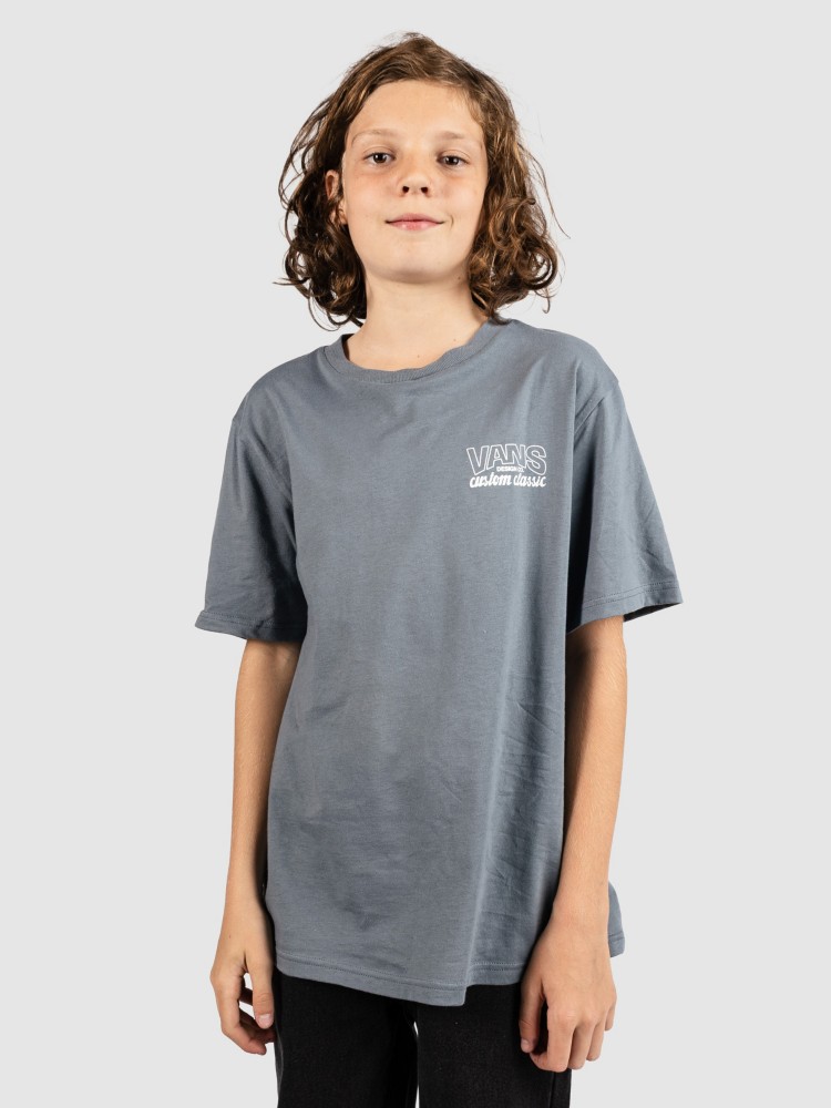 Футболка Vans Shop Front Kids T-Shirt, stormy weather — фото 2