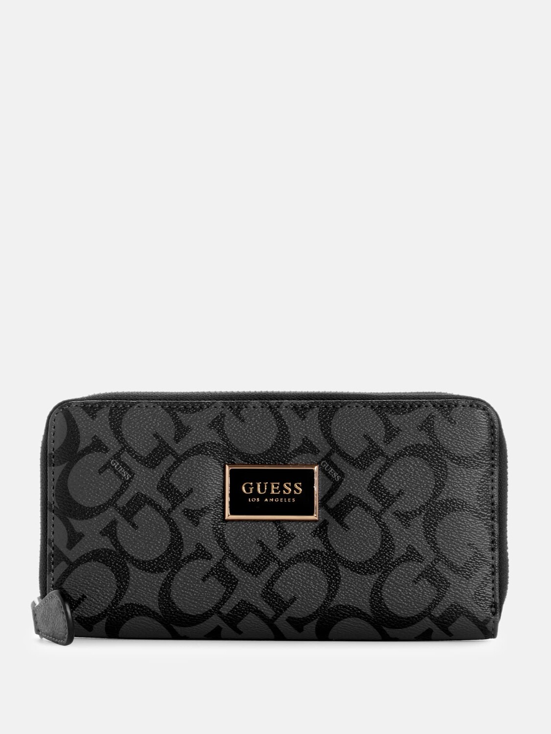 

Средний кошелек Abree на молнии с логотипом Guess Factory, цвет Coal Multi