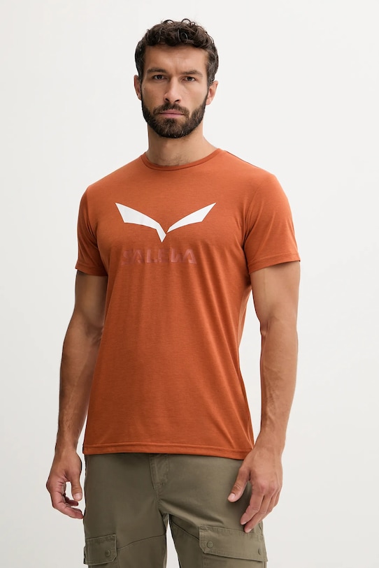 

Спортивная футболка Solidlogo Salewa, оранжевый