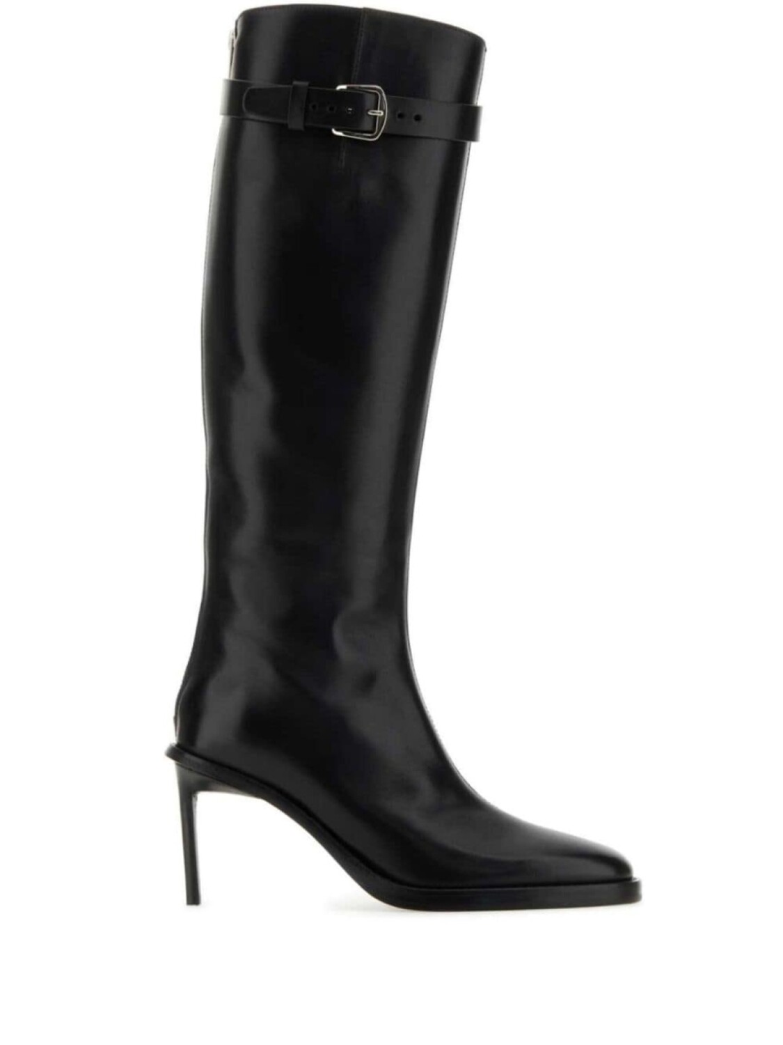 

Кожаные ботинки Ann Demeulemeester 90 мм, черный