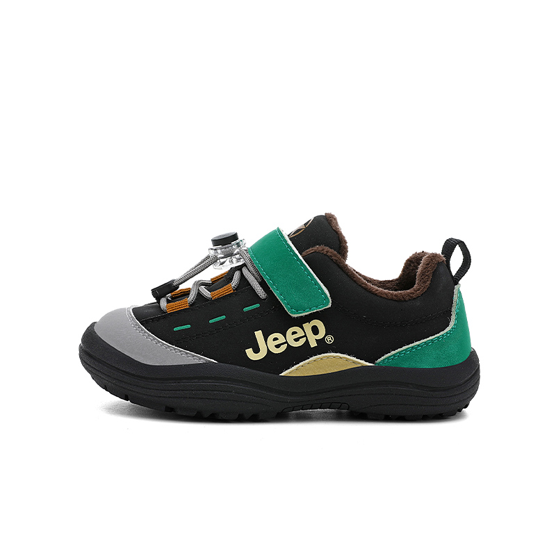 

Кроссовки Low top Running Shoes для детей Jeep, peacock зеленый/obsidian черный[fleece-lined-upgraded]