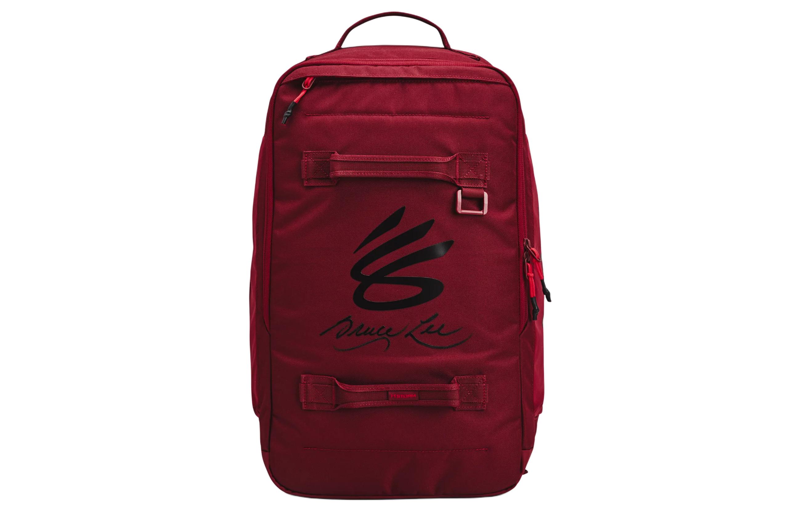

Under Armour Полиэстеровый рюкзак унисекс красный и черный, Red & Black