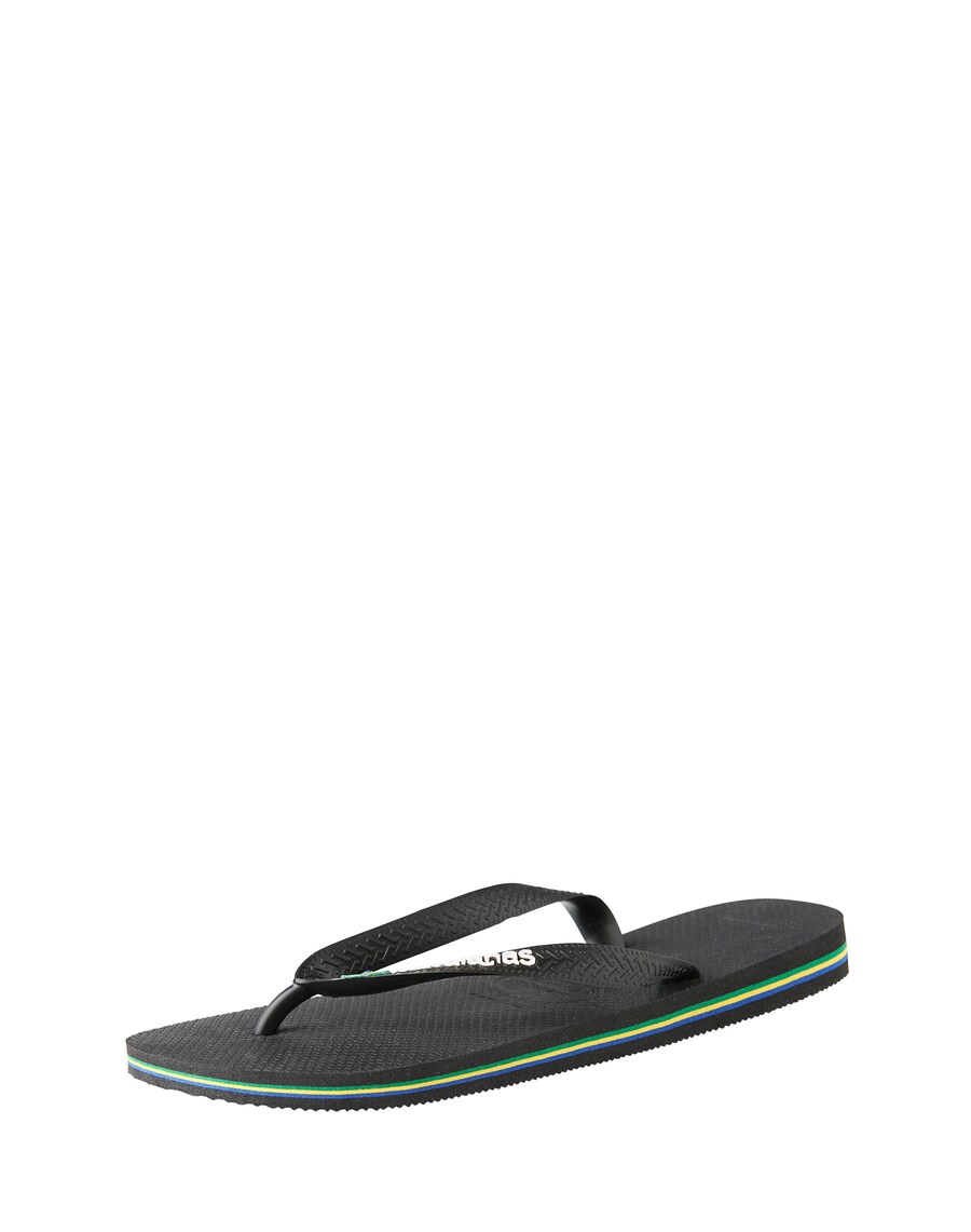 Сандалии с Т-образной перемычкой HAVAIANAS Brasil, черный