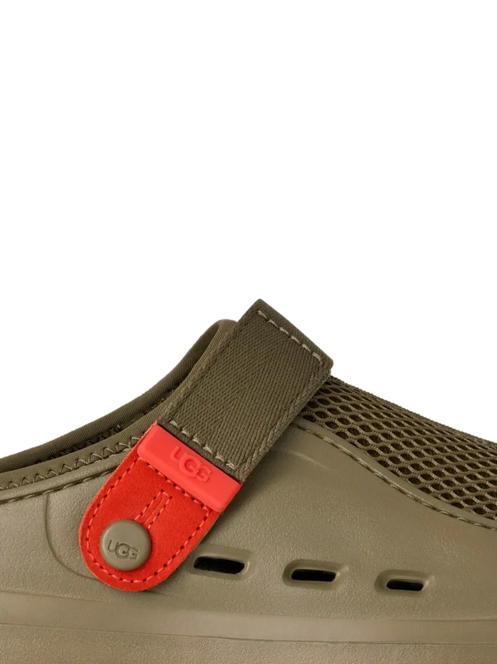 Мюли Peakmod с декоративными ремешками Ugg, зеленый — фото 2