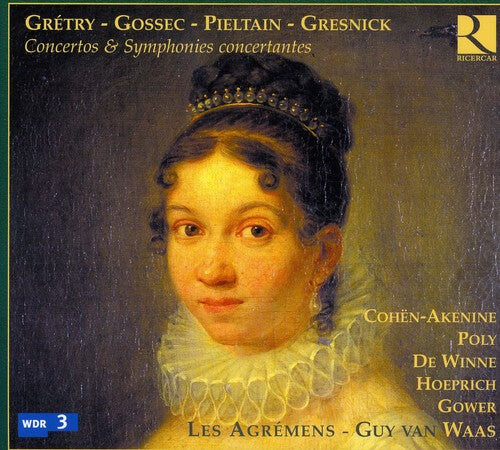 

CD диск Gretry / Les Agremens / Van Waas: Concertos & Symphonies Concertantes
