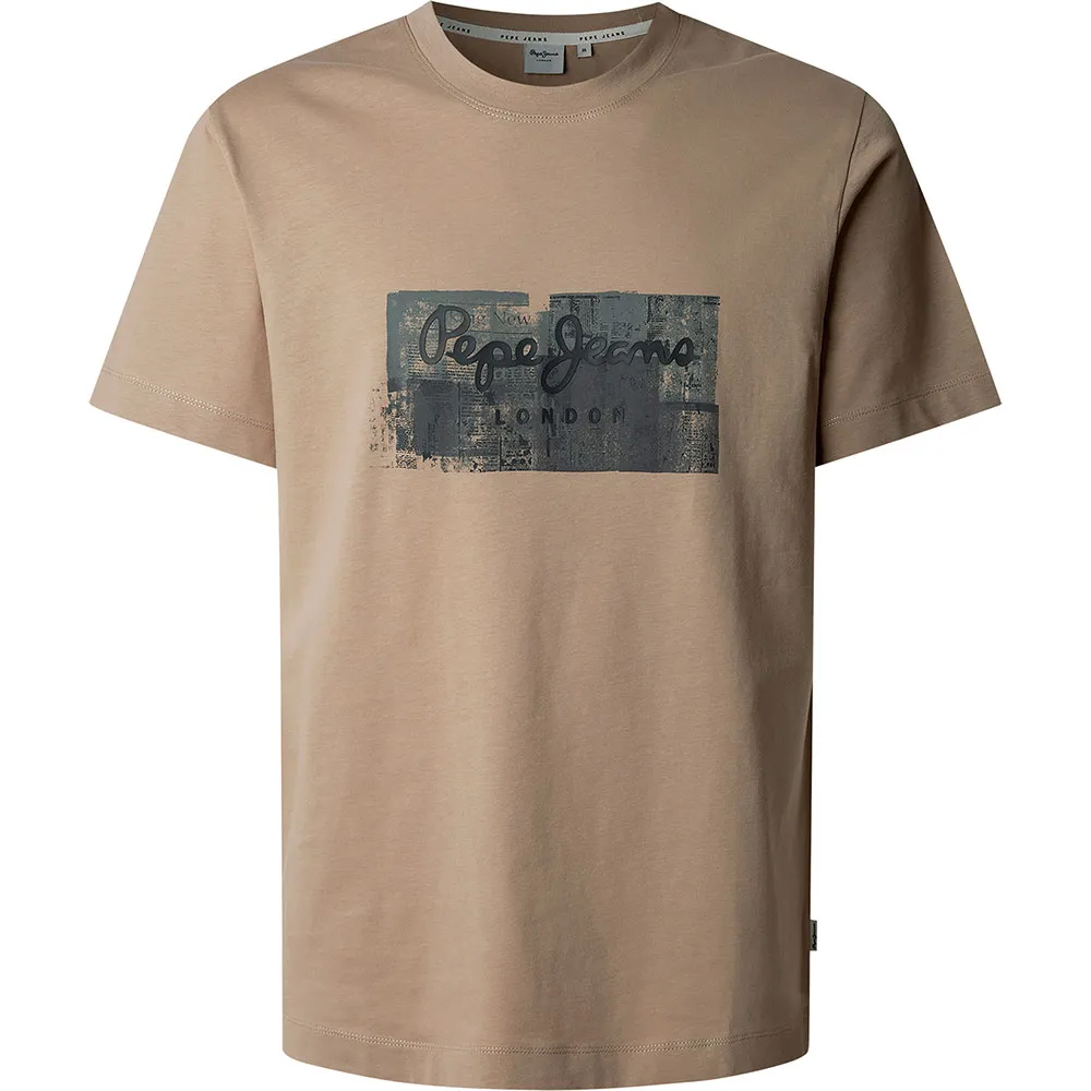 

Футболка с коротким рукавом Pepe Jeans Dalter, бежевый