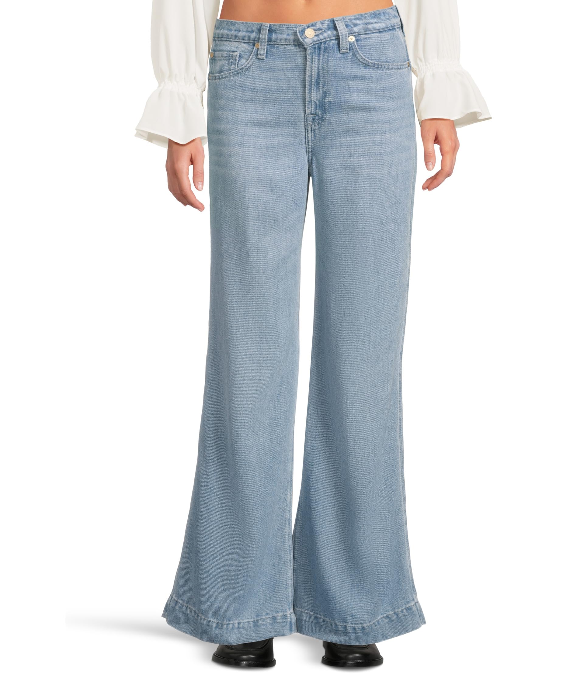 

Джинсы 7 For All Mankind Modern Dojo Tailorless in Trendsetter, цвет Trendsetter