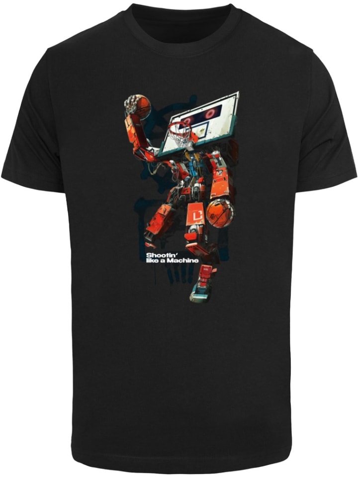 

Футболка Bball Robot Tee Mister Tee, черный