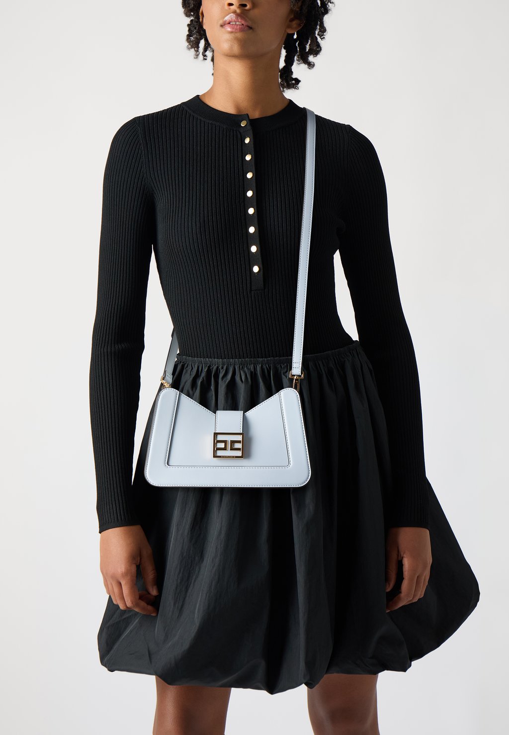 

Сумка WOMENS BAG Elisabetta Franchi, светло-голубой
