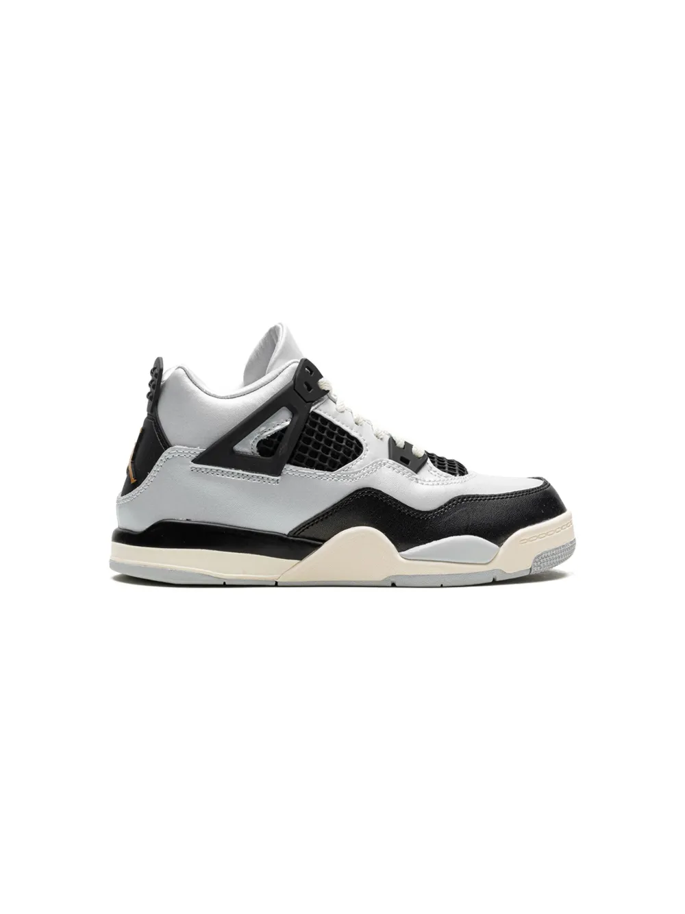 Кроссовки Air Jordan 4 Retro Platinum Gold Jordan Kids, серый — фото 2