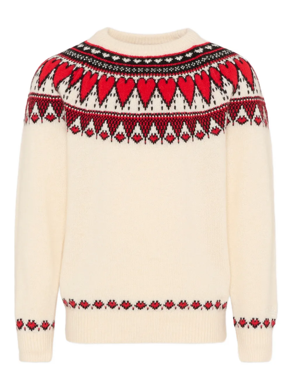 

Свитер с узором MC2 Saint Barth Kids, нейтральный