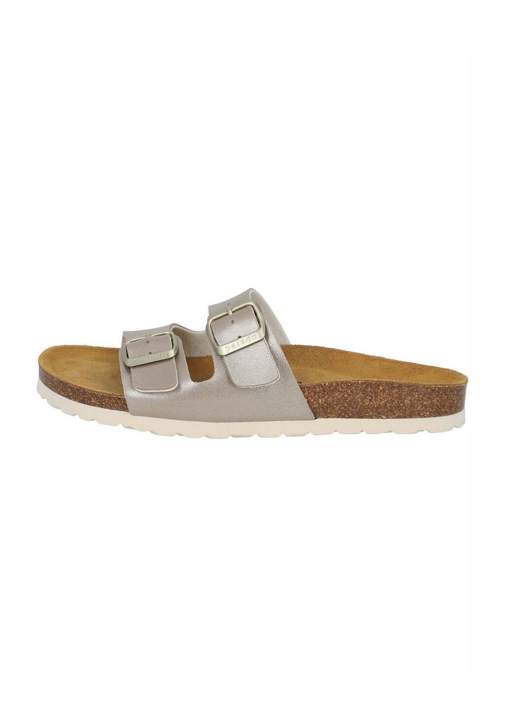 Мюли на плоской подошве MILOS Palado, цвет beige metallic