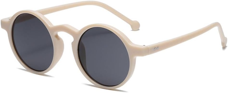 

2027 Винтажные круглые солнцезащитные очки для женщин, мужские классические солнцезащитные очки в маленькой оправе для вечеринок, защита от УФ-излучения UV400 MTZJH, C05