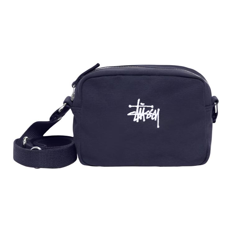 

Stussy Хлопковая сумка через плечо унисекс морской синий, Marine Blue