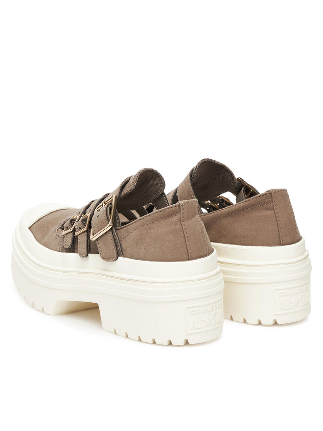 Низкие туфли Chuck Taylor All Star Lugged Heel Mary Jane Sandal A13552C Converse, зеленый — фото 3
