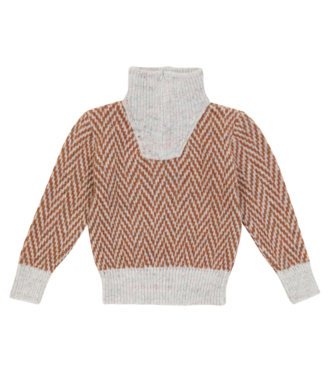 

Свитер из смеси шерсти и хлопка Paade Mode, Pine Grey Brown