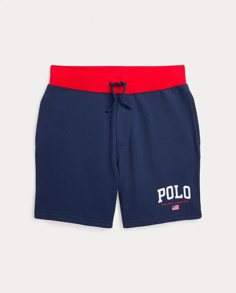 

Шорты для мальчика темно-синего цвета с ПОЛО Polo Ralph Lauren, темно-синий