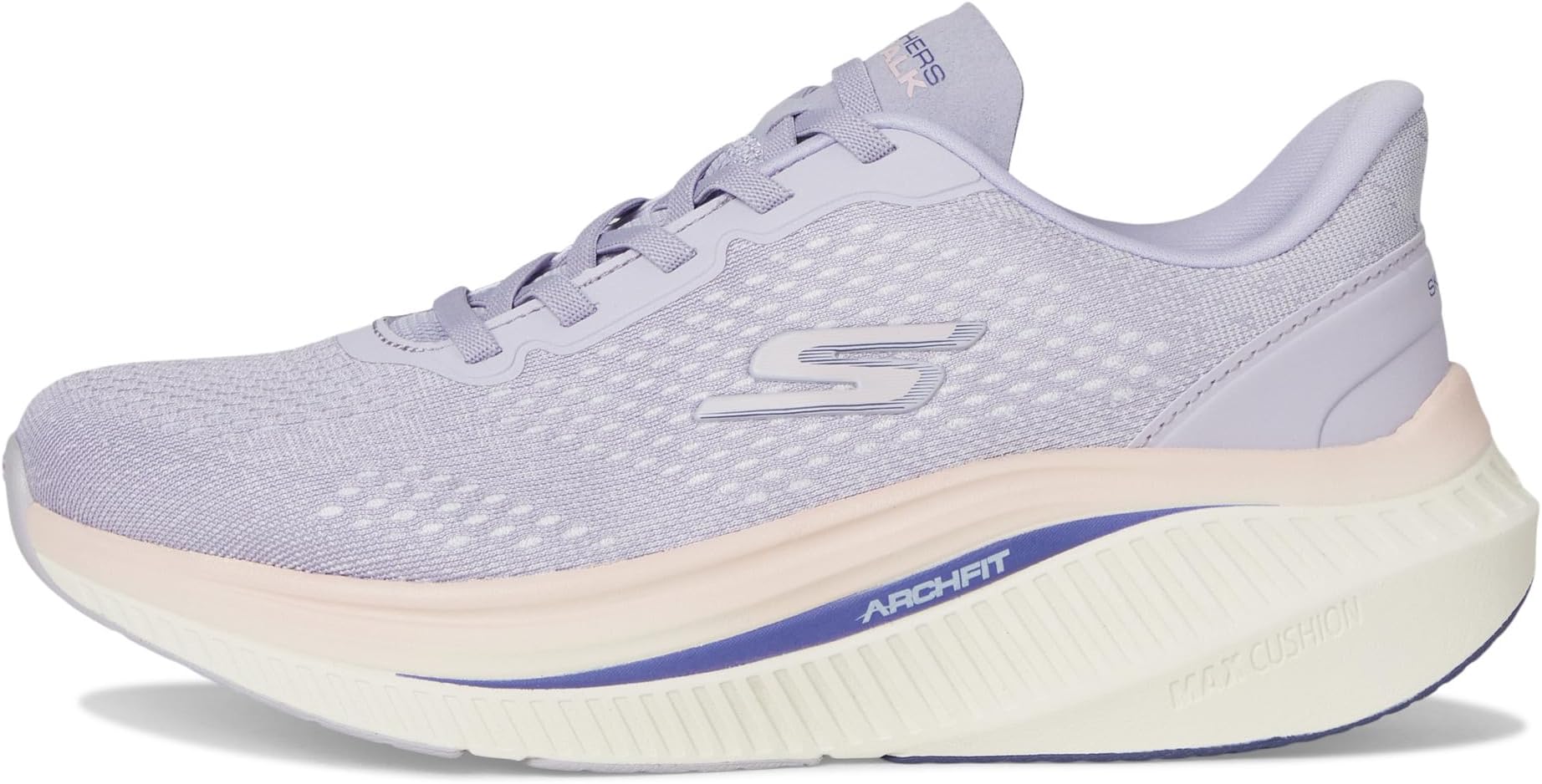 Кроссовки SKECHERS Performance Max Cushioning Arch Fit Roslyn, цвет Lavender — фото 4