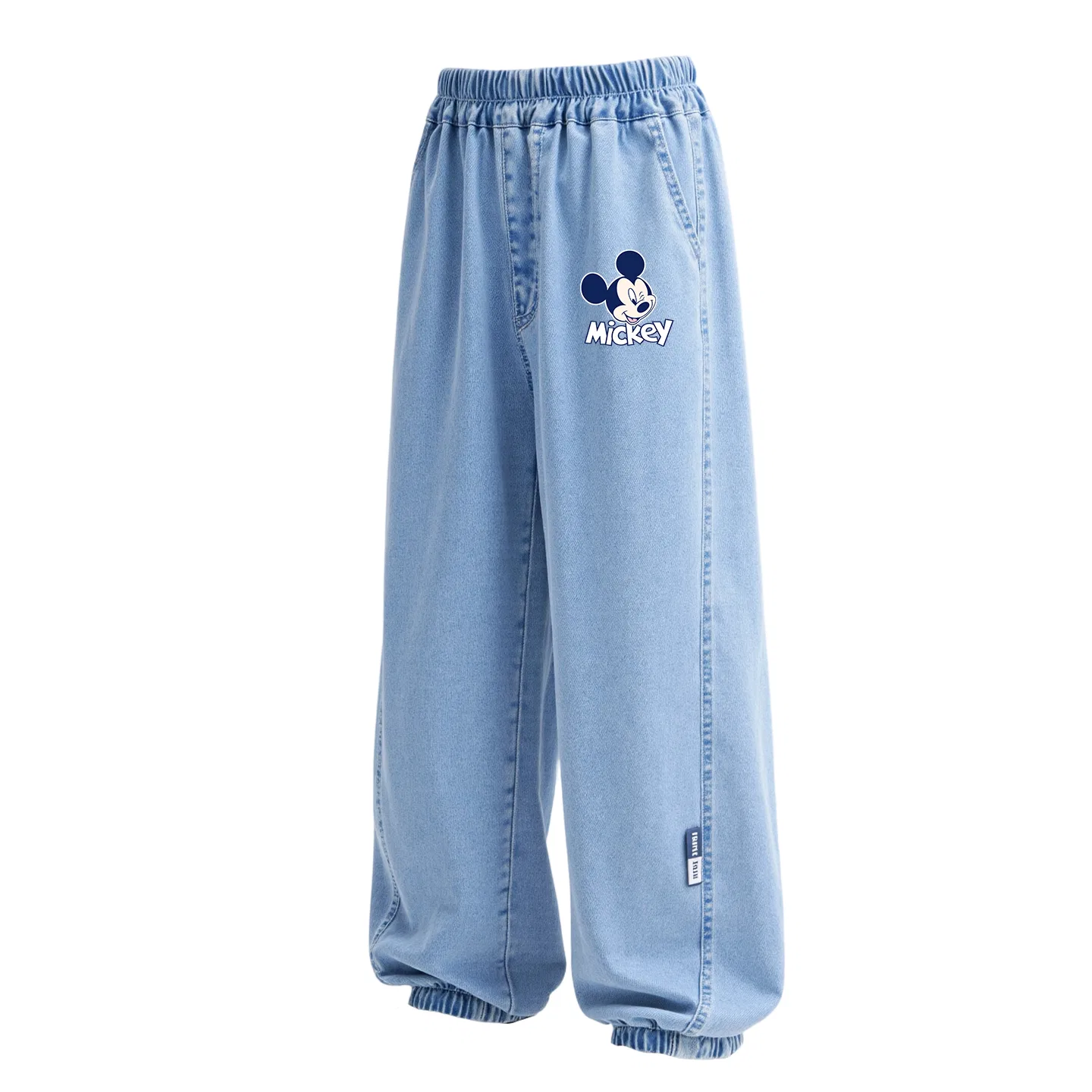 Джинсы детские thin stretch cooling Disney, Dazzle Eye-Catching Denim Light Blue