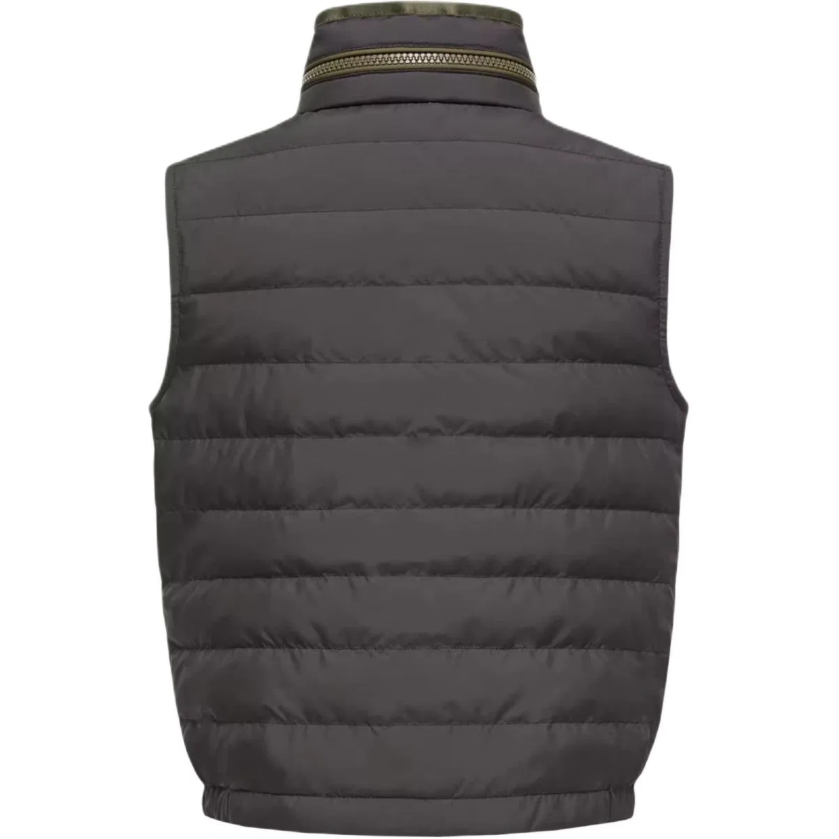 Детский пуховый жилет с капюшоном Moncler Ayten Black — фото 3