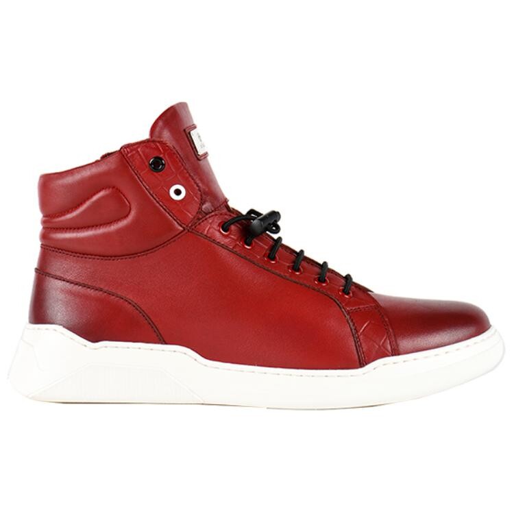 Кроссовки мужские Lifestyle Shoes Men High-Top Red Raidy Boer, красный — фото 2