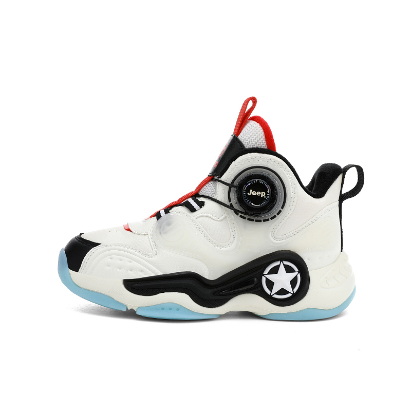 

Jeep Кроссовки Mid top Running Shoes белые черные Kids'