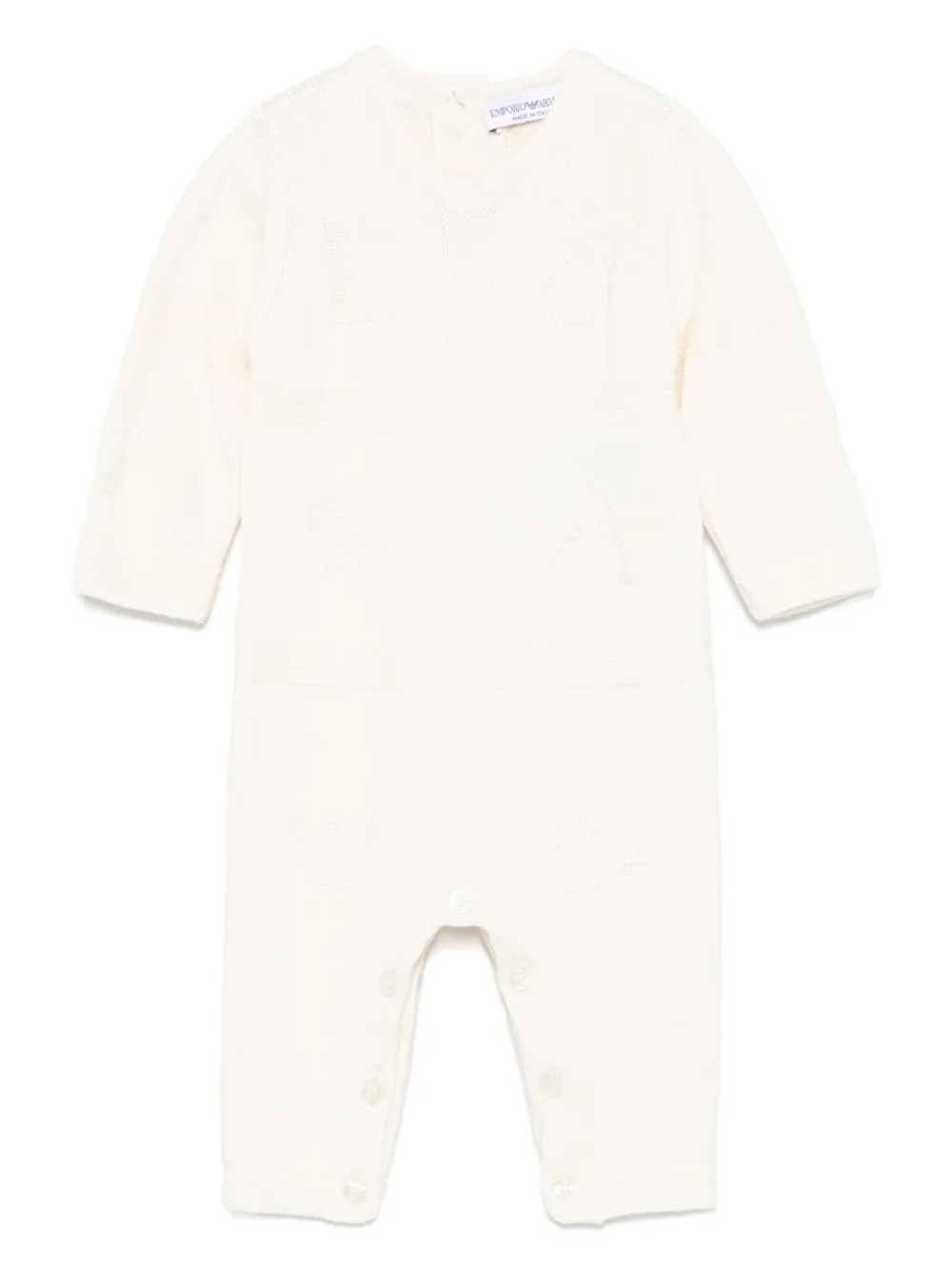 

Пижама с логотипом Emporio Armani Kids, белый