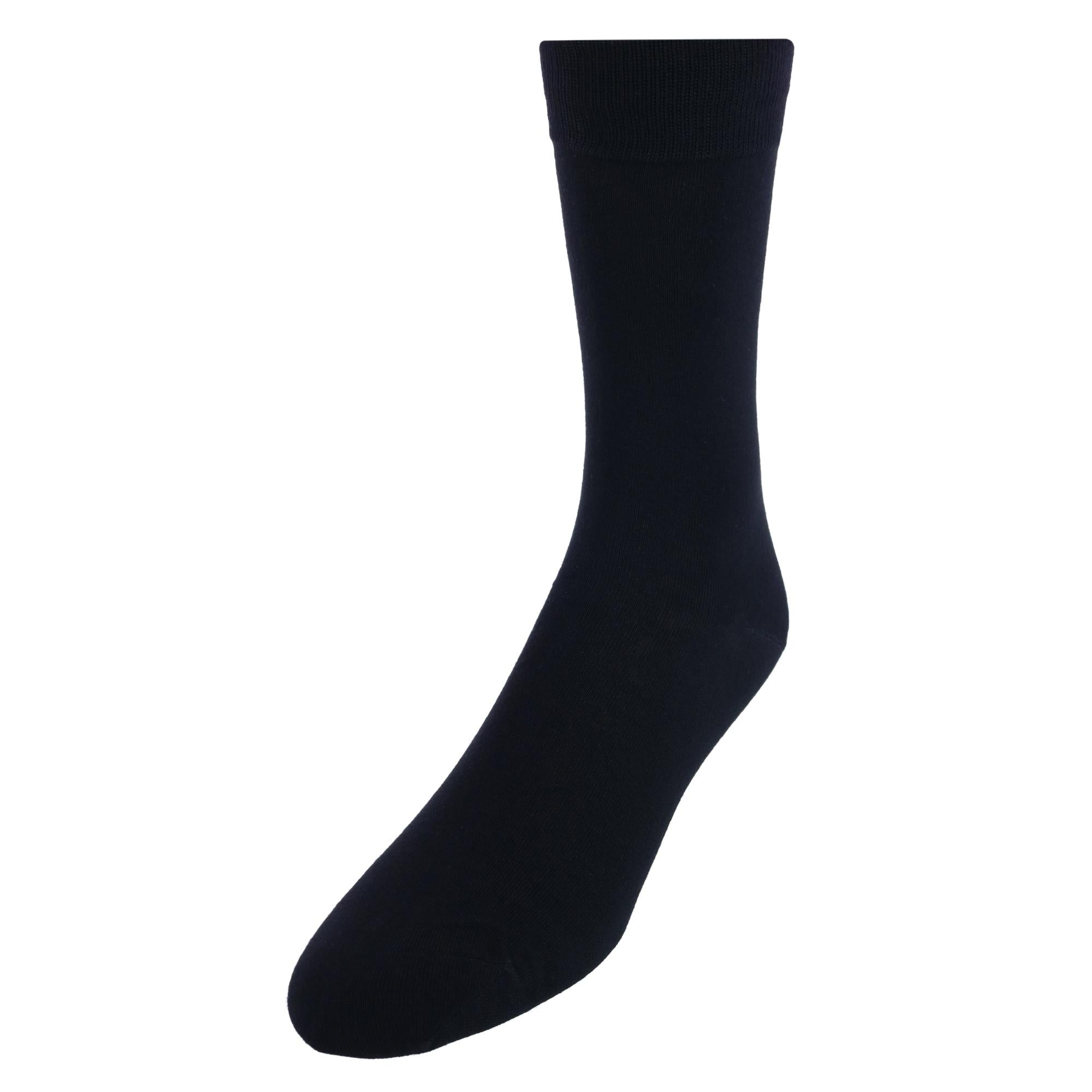 

Мужские роскошные носки из бамбукового вискозы Comfort Dress Socks (1 пара) Windsor Collection, черный