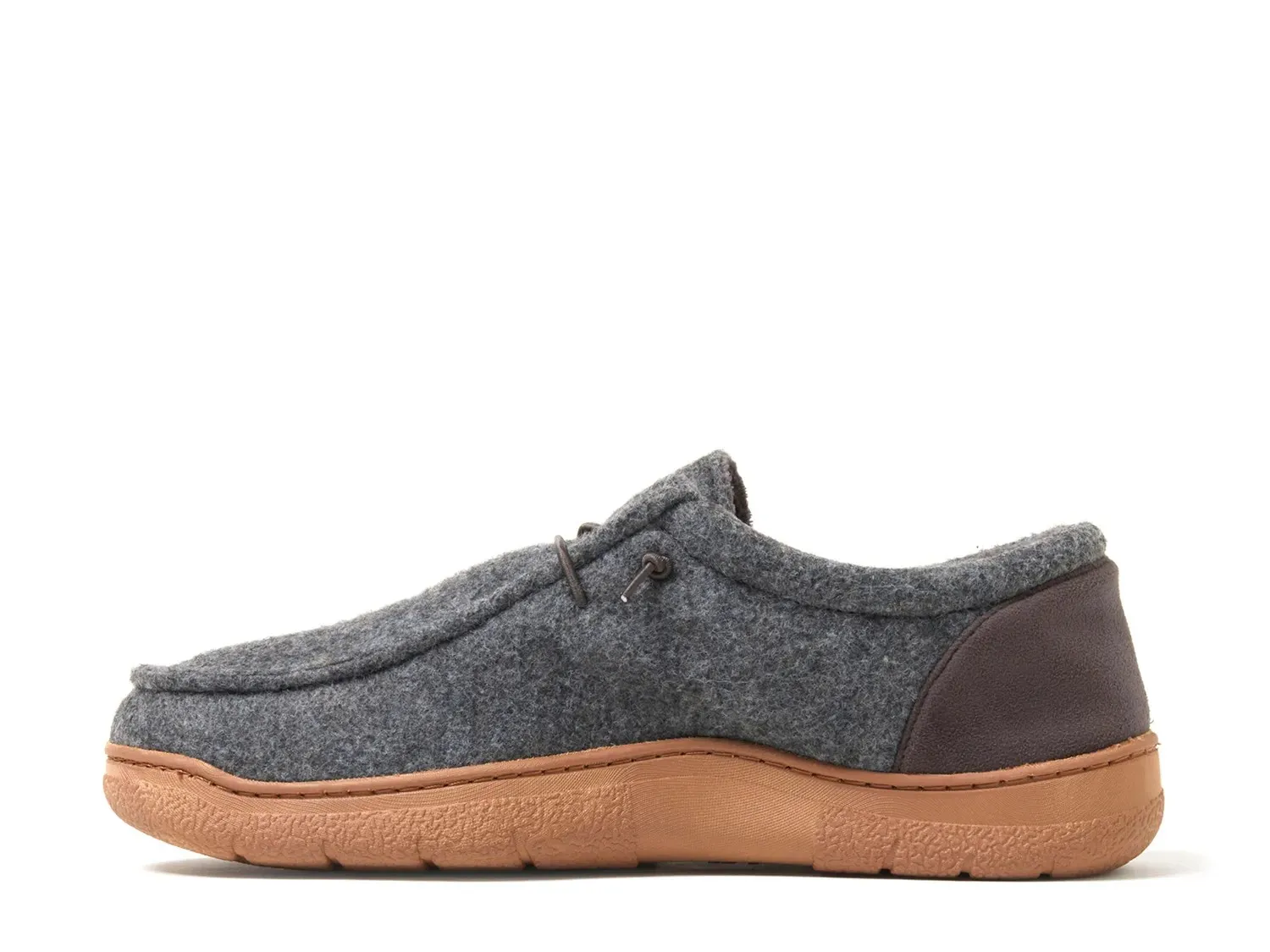Тапочки Dearfoams Bennett Chukka Slipper — мужские, цвет серый — фото 4