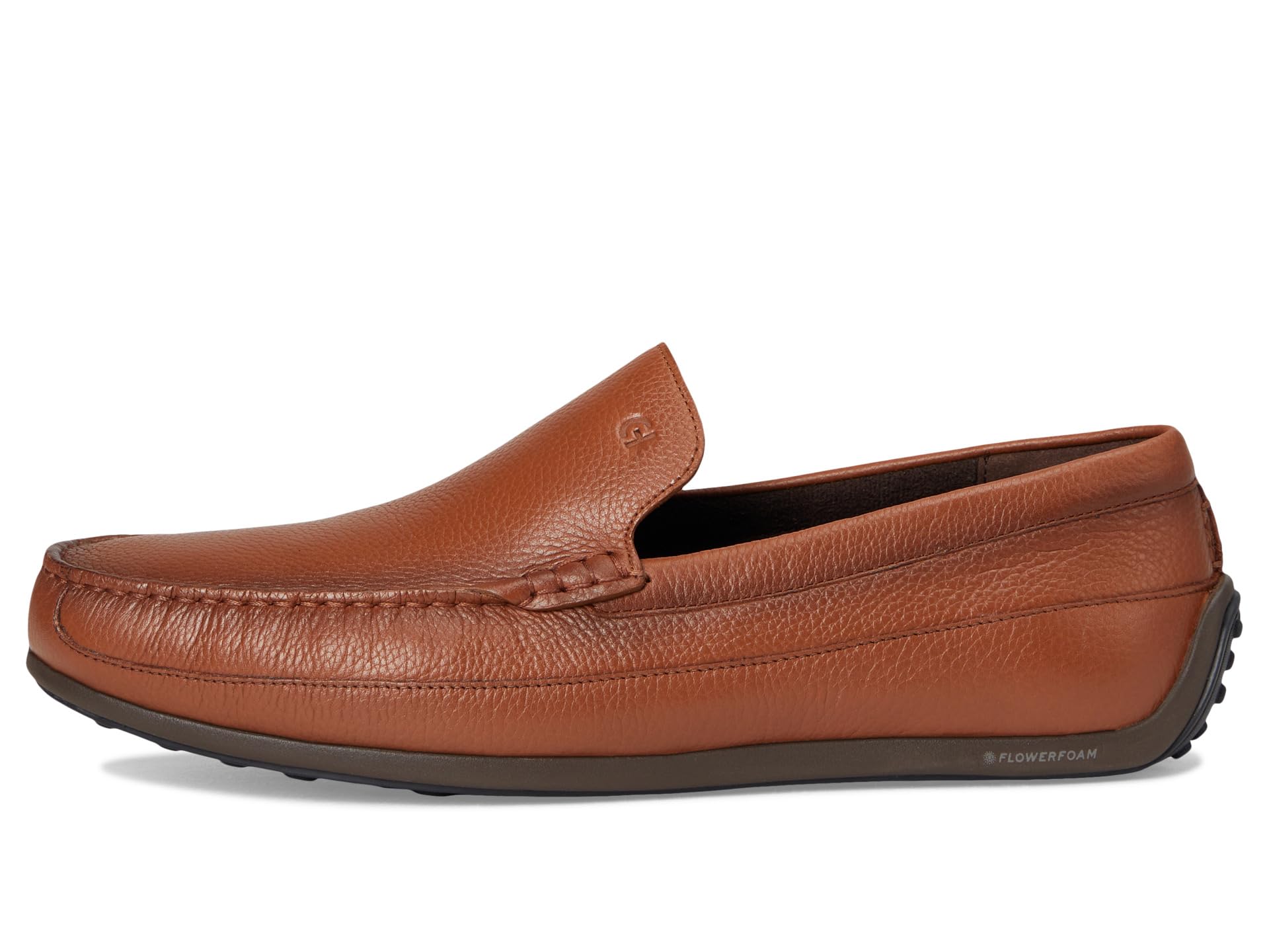 Лоферы Cole Haan Hill Grand Venetian Driving Loafers, цвет British Tan/Java/Black — фото 4