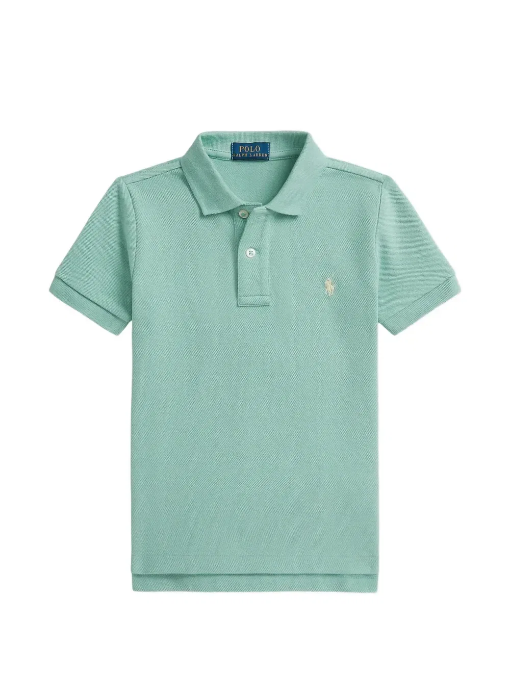 Футболка-поло с короткими рукавами Polo Ralph Lauren Kids, зеленый