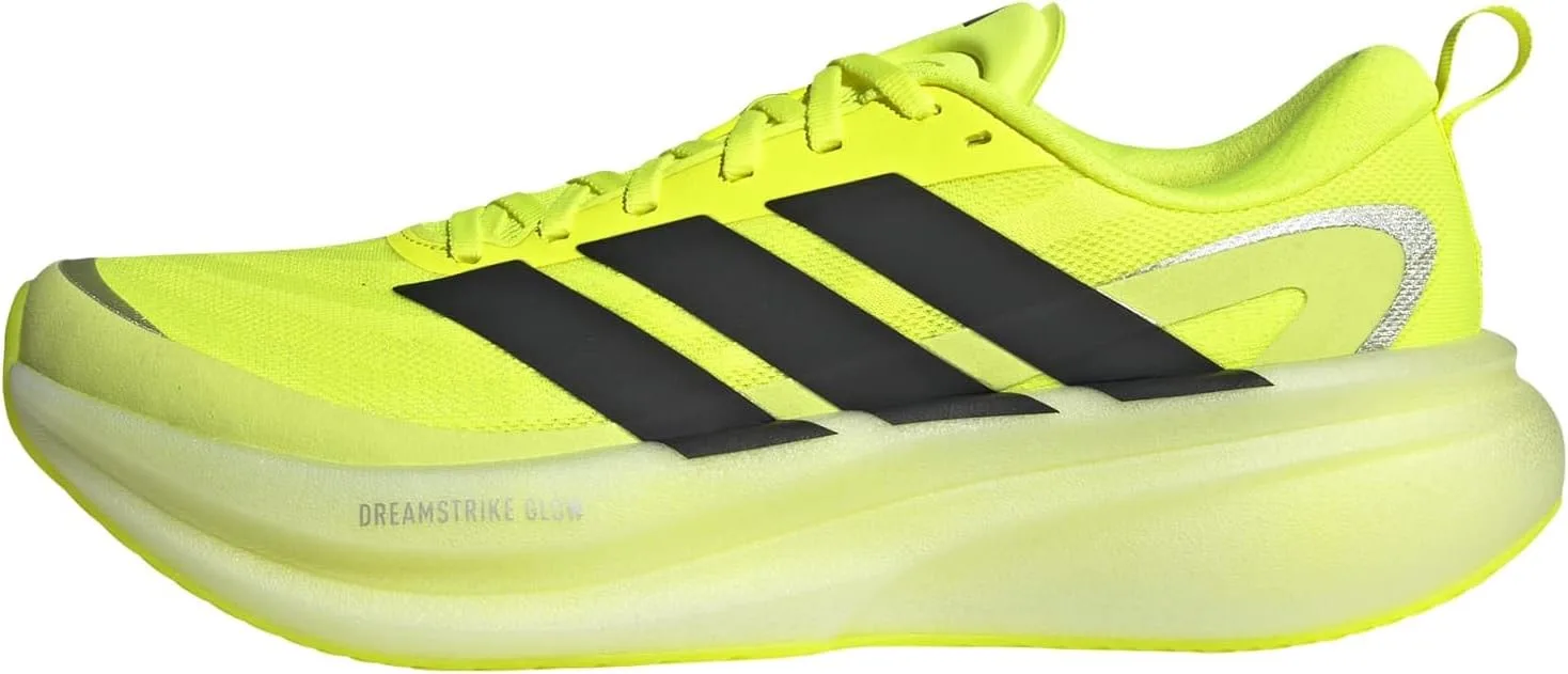 Мужские беговые кроссовки Adidas Supernova Glide, черный/желтый