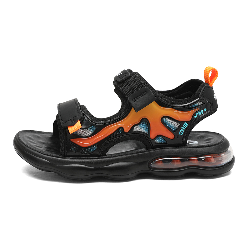 

Детские сандалии Anti Kick Low Top Kids' SHIBU, черный/оранжевый