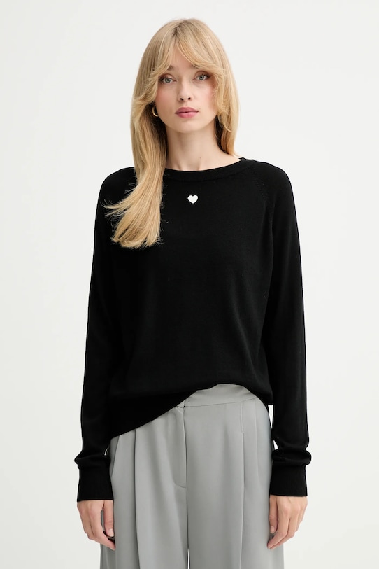 

Шерстяной свитер Max&Co., черный