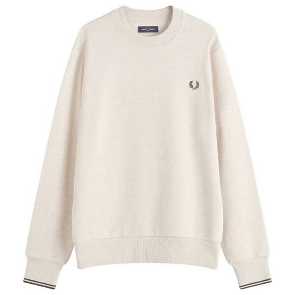 

Толстовка Crew Fred Perry, серый