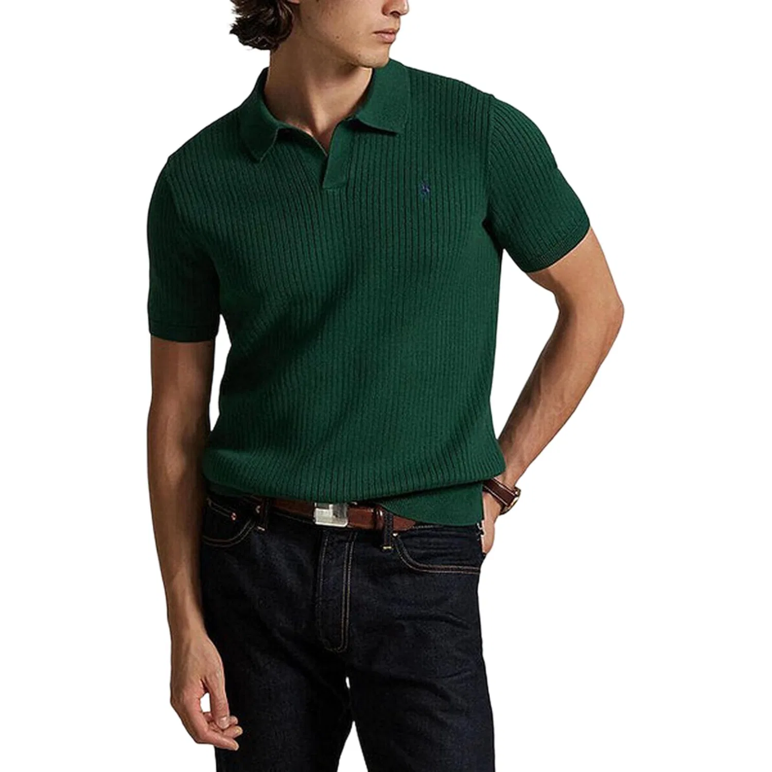 Поло мужское Vintage Pine Green Polo Ralph Lauren