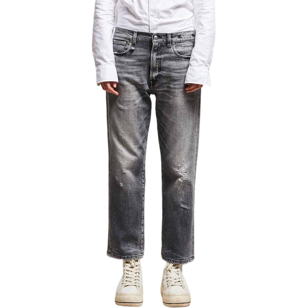 

Потёртые джинсы Boyfriend R13, синие