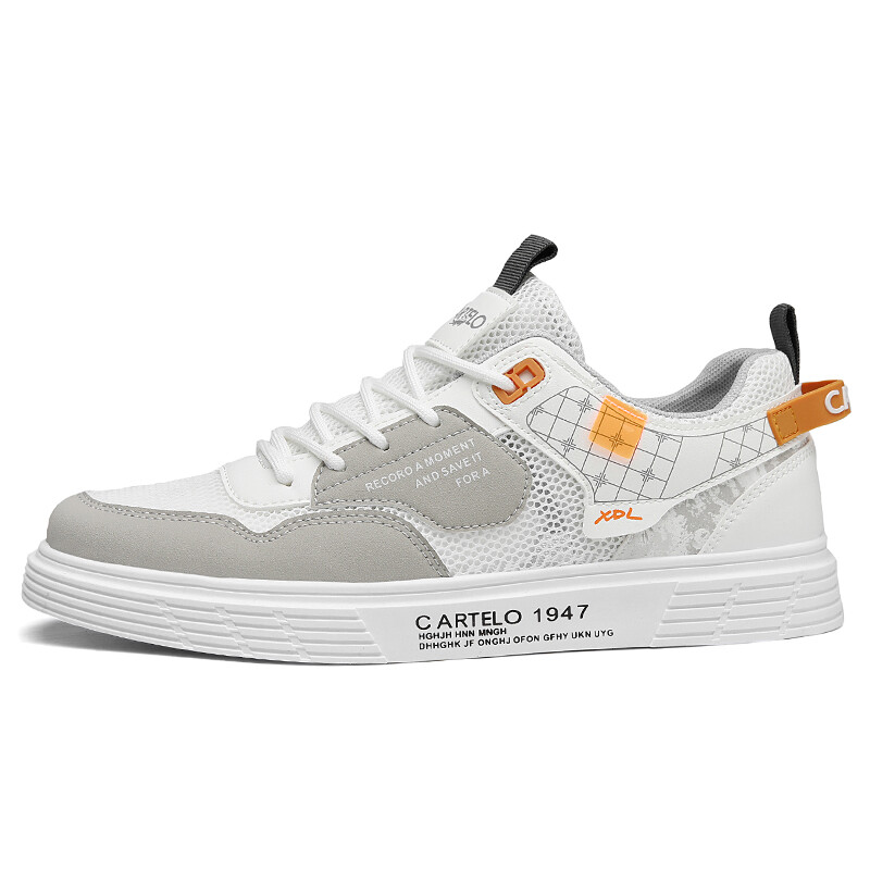 

Кроссовки CARTELO Skateboard Shoes Men Low-Top, Черный, Кроссовки CARTELO Skateboard Shoes Men Low-Top