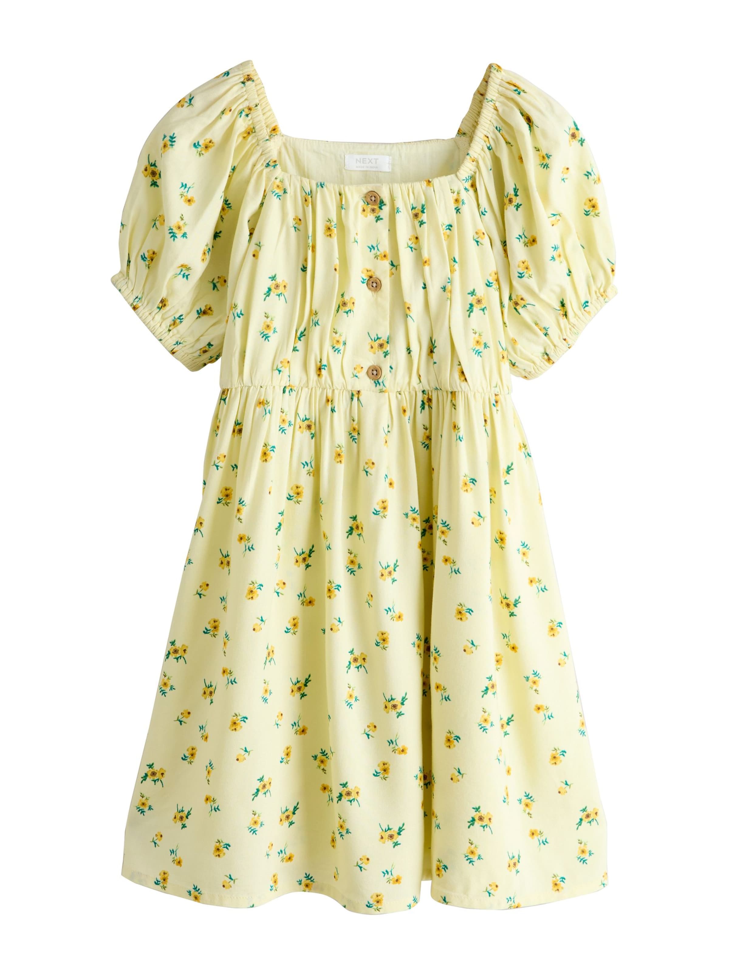 

Next Платье в желтом, темно-желтом цвете