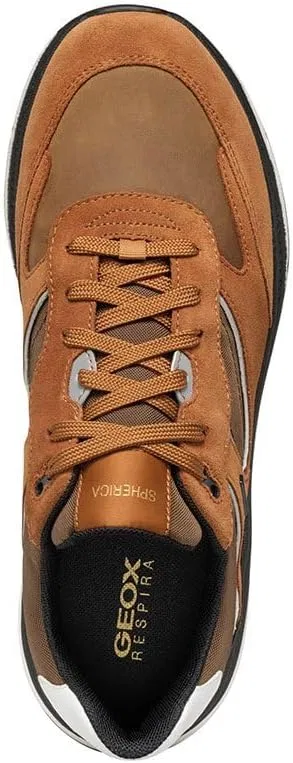 Кроссовки Geox Man U Spherica Active X1 Running Ochre/Cognac 41_EU, Ochre Cognac
