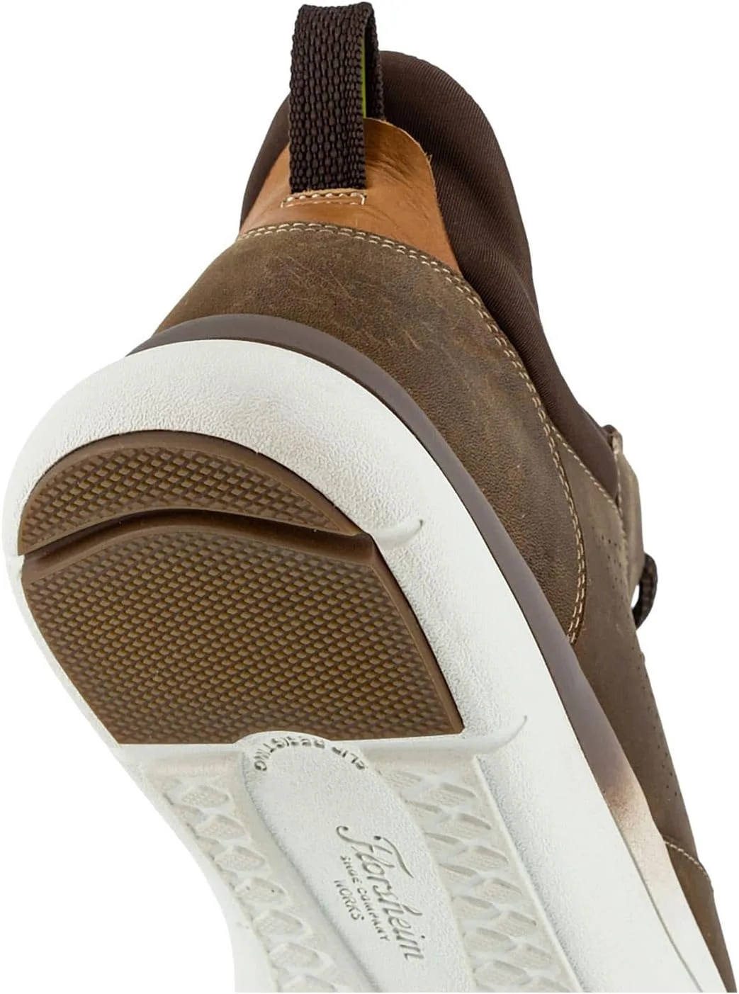 Мужские рабочие ботинки Florsheim Fleet Work с низким носком из композитного материала Florsheim Work, коричневый — фото 2