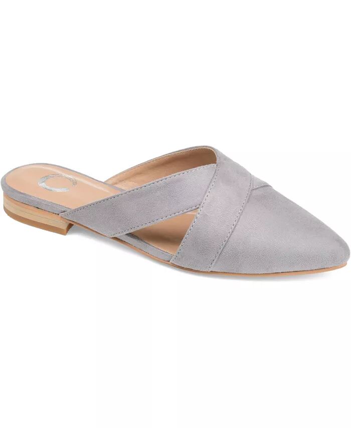 Женские мюли Giada с острым носком Journee Collection, серый