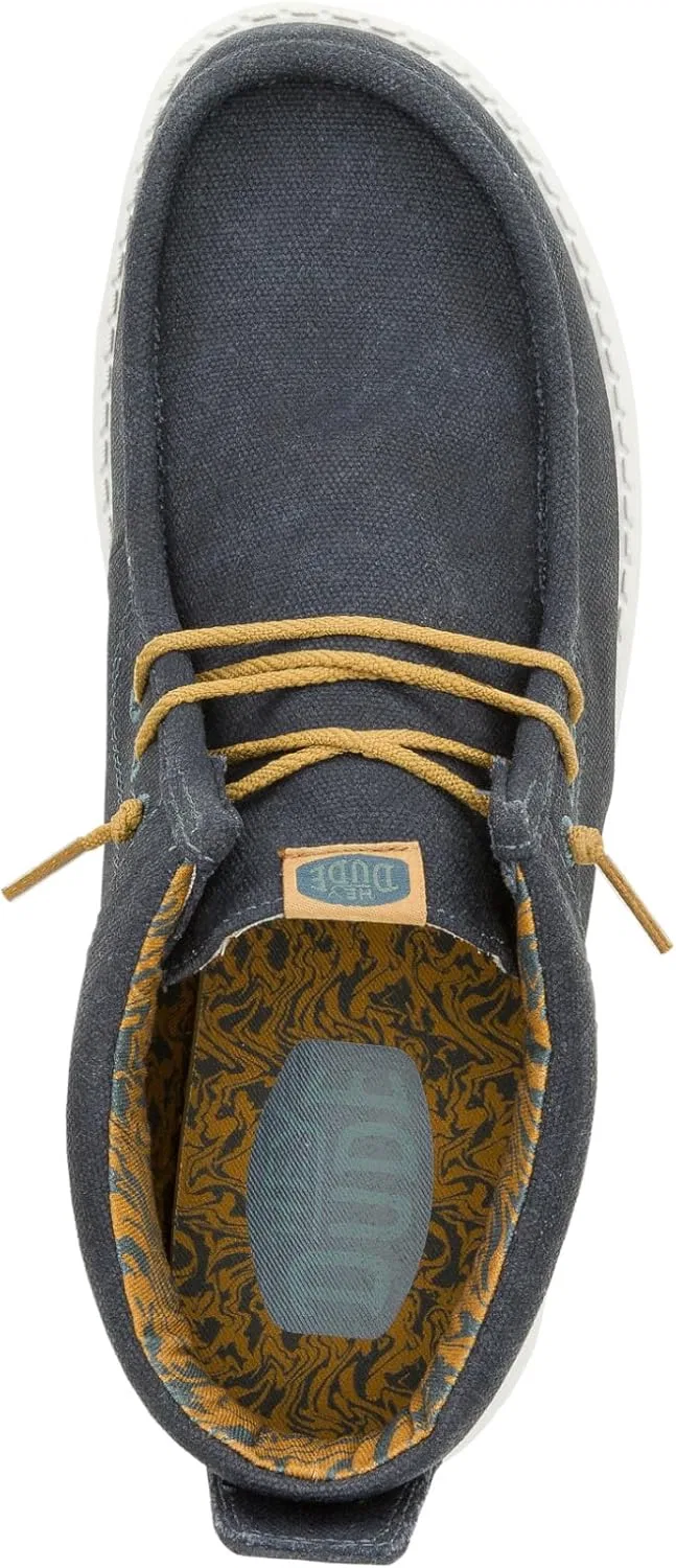 Ботинки HEYDUDE Herren Wally Mid Slipper, Navy — фото 4