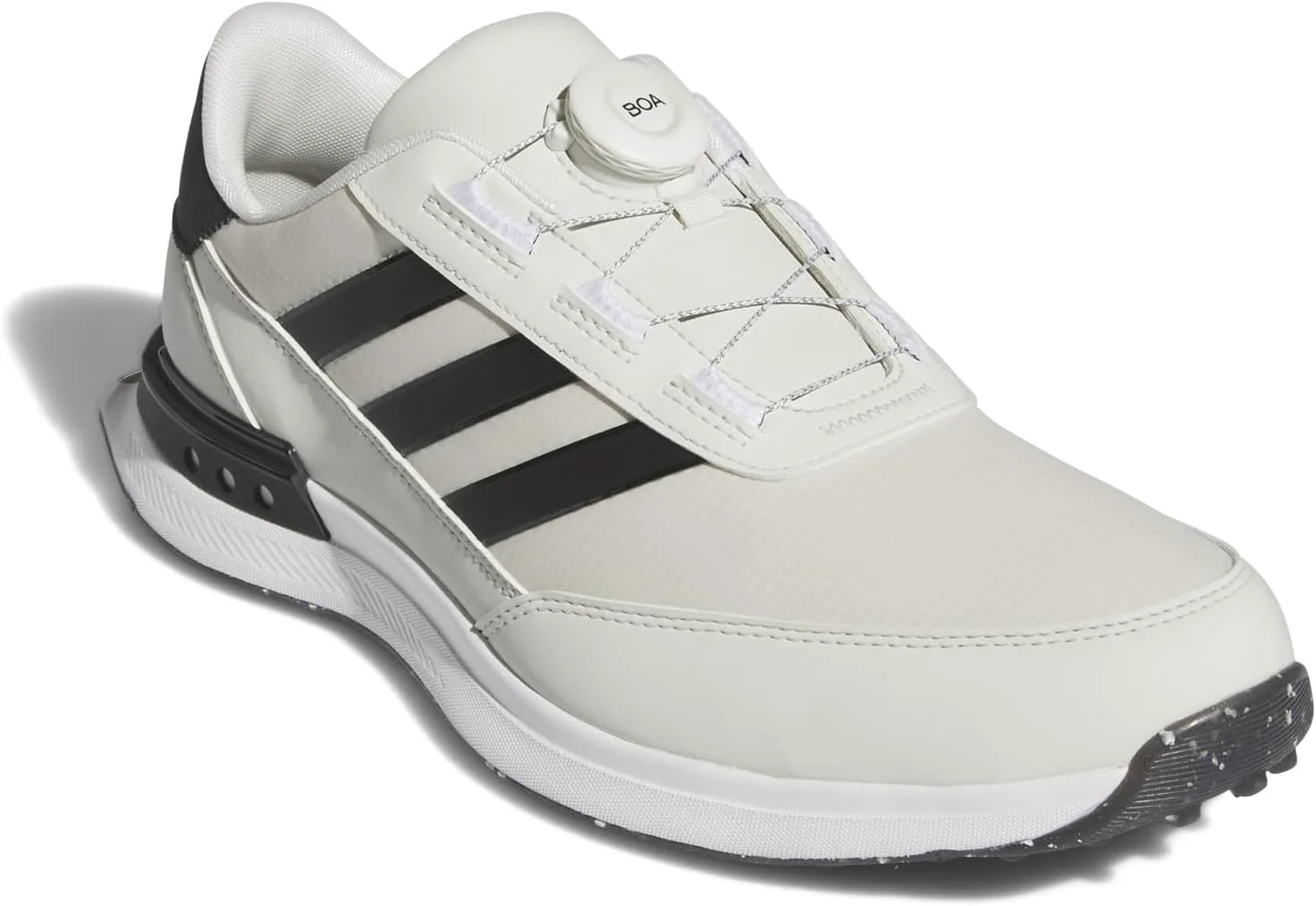 Мужские гольф-ботинки Adidas S2G 24 Boa без шипов, серый/черный/белый — фото 3