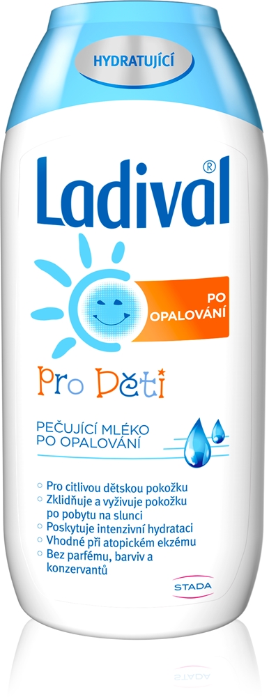 

Детский восстанавливающий лосьон после загара для детской кожи Ladival, 200 мл