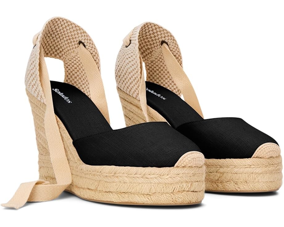 

Эспадрильи Soludos Platform Wedge, цвет Noche Black