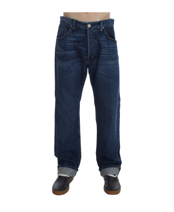 

Свободные джинсы свободного кроя Acht, синий