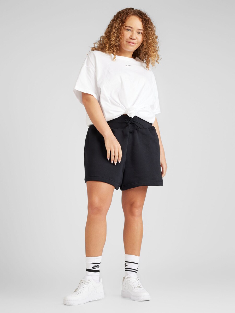 Брюки свободного кроя Nike Sportswear PHNX FLC, черный — фото 4