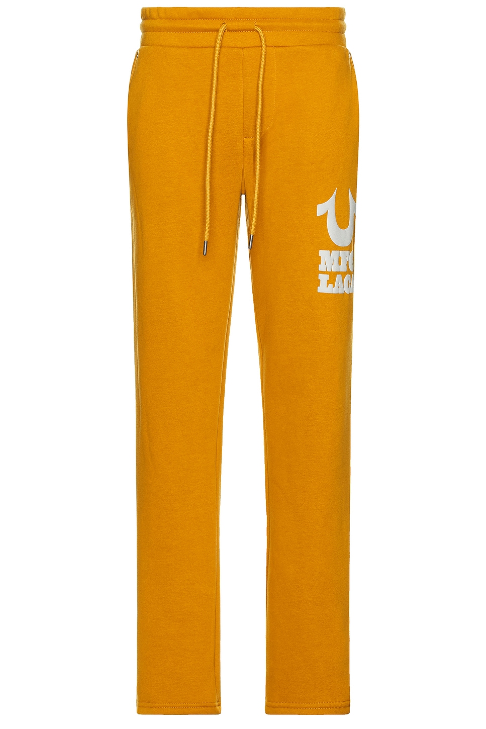 

Спортивные штаны с прямым кроем и надписью Puff от True Religion, buckthorn