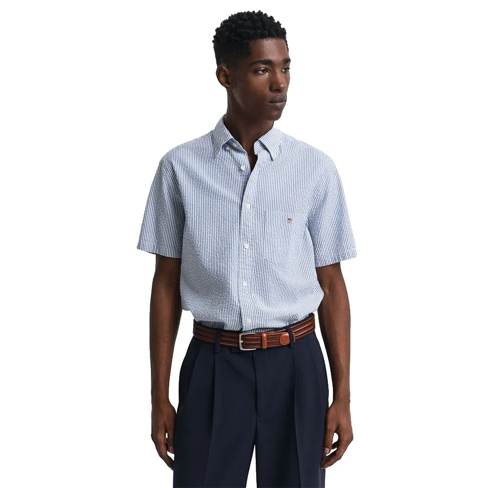 

Рубашка с коротким рукавом Gant 3250050, синий